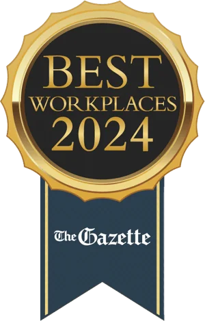 Award reading "Best Workplaces 2024"